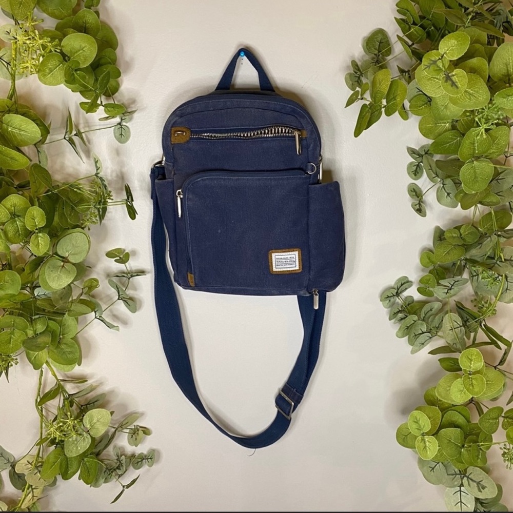 Travelon Denim Convertible Bag